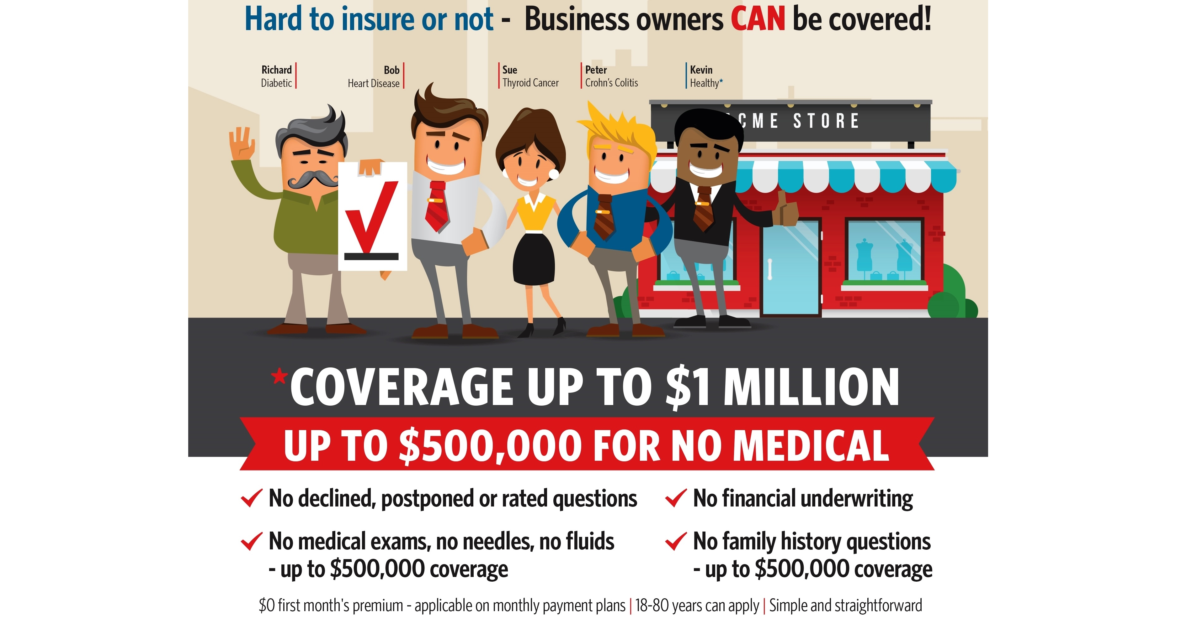 No Medical Insurance